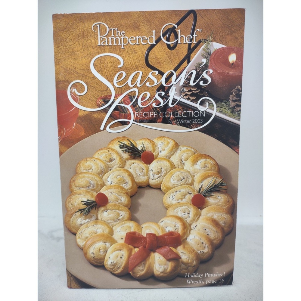 Pampered Chef Seasons Best Recipe Collections Cookbooks Lot of 22+ 1994 to 2019 - Picture 3 of 14